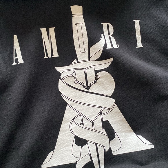 Amiri Dagger Oversized Hoodie - Picture 10 of 15